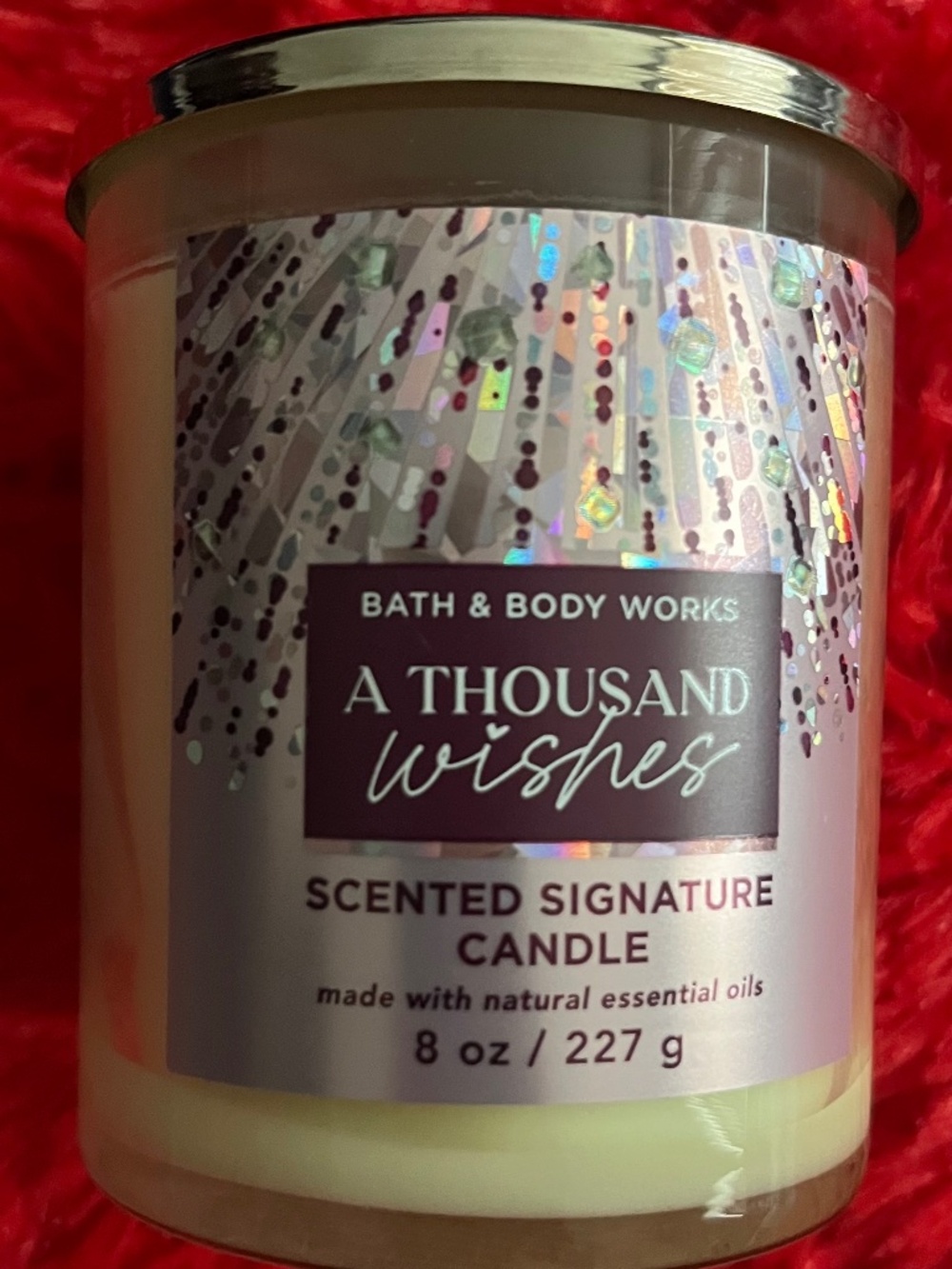 Bath and Body Works A Thousand Wishes Single Wick Candle